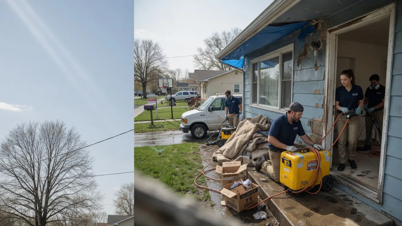 Basement Flood Cleanup in Shelbyville, KY near me